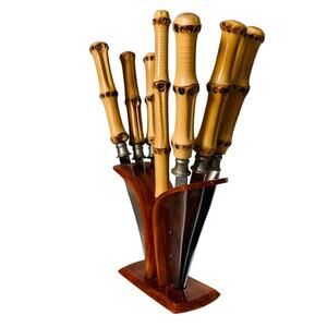 Vintage Bakelite Rostfrei Solingen Knife Set